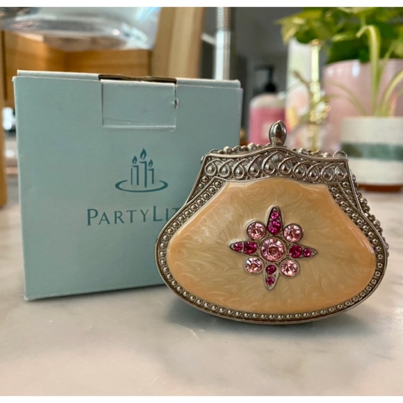 PartyLite Accents Nib Partylite Hollywood Glamour Travel Tealight